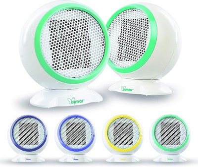 Bimar S501.EU Heizlüfter 500W Badezimmer Elektroheizung Kompakt Thermostat