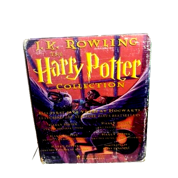 Harry Potter Set of Four Hardcover Books | eBay