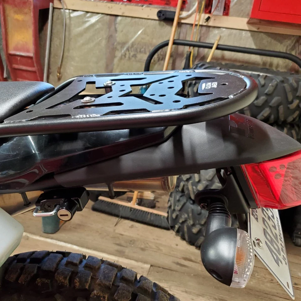 Rear Tail Storage Rack Cargo Luggage Storage For Kawasaki KLX250 KLX300 2009-25 - Image 4 of 4