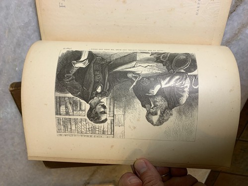 Antique Victorian Ornate Embossed Gilded FARM FESTIVALS + BALLARDS BOOK CARLETON - Picture 24 of 24