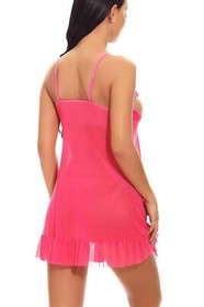 Women Lingerie Sleepwear Babydoll Nightwear Lace Open Bra Sexy Panties Underwear