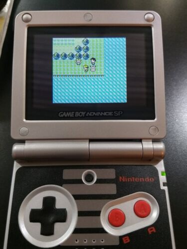 Game Boy Advance SP Limited Edition Retro NES Console with Drop-In IPS LCD  & built-in PSD Menu! : r/Gameboy