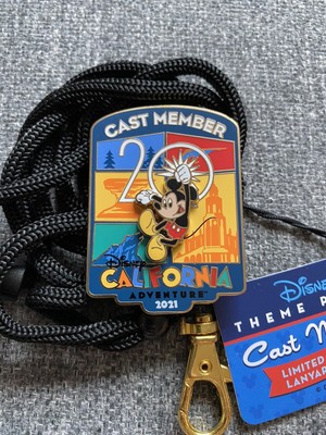 Disney California Adventure 20th year cast exklusives Mickey Mouse Bolo Schlüsselband