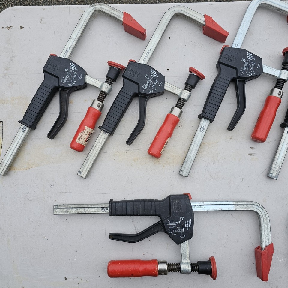 Bessey PG 4.012 12" Bar Clamps Set of 8 eBay