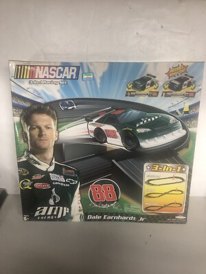 NIB 2009 Nascar 3 in 1 Racing Set 88 Dale, Jr. Jakks Pacific