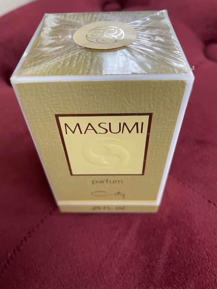 Perfume Masumi 0,25 OZ Por Coty. Vintage. Hecho en Francia.  Nuevo en caja precintada Foto 2 de 3