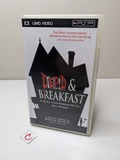 Dead and  Breakfast Sony PSP UMD Movie 2005 CIB Complete in Box - Rare