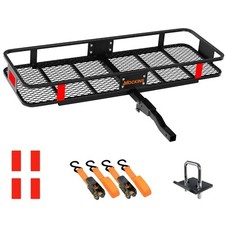 Mockins Hitch Carrier Basket Set 60x20x6 - USED - with Accessories