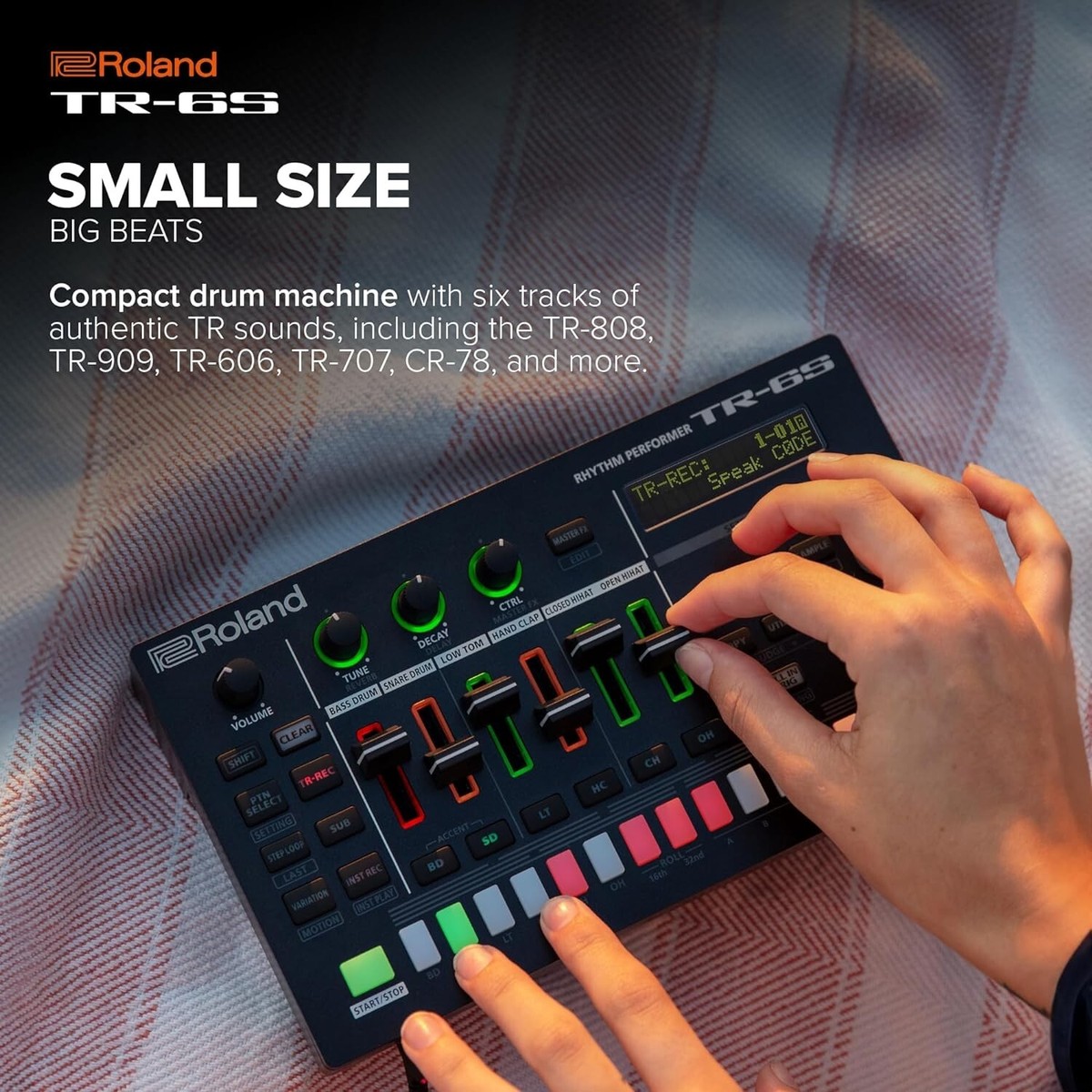 Roland TR-6S Compact Drum Machine - Black for sale online | eBay
