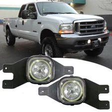 LED Fog Lights Bumper Lamps For 1999-2004 Ford F250 F350 F450 F550 Super Duty
