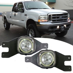 For 1999-2004 Ford F250 F350 Excursion LED Bumper Fog Lights Driving Lamps Set For 1999-2004 Ford F250 F350 Excursion LED Bumper Fog Lights Driving Lamps Set