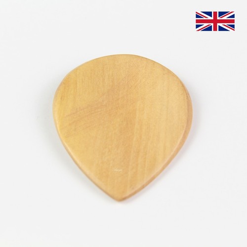 6 x WOOD GUITAR PLECTRUMS / PICKS MADE FROM 6 EXOTIC WOODS - Picture 3 of 9