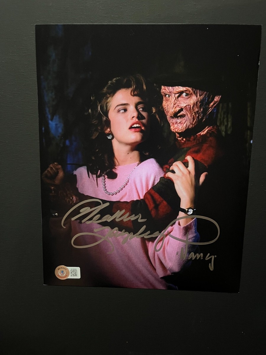 Heather Langenkamp Hot! signed autographed Nightmare 8x10 photo Beckett BAS  Coa