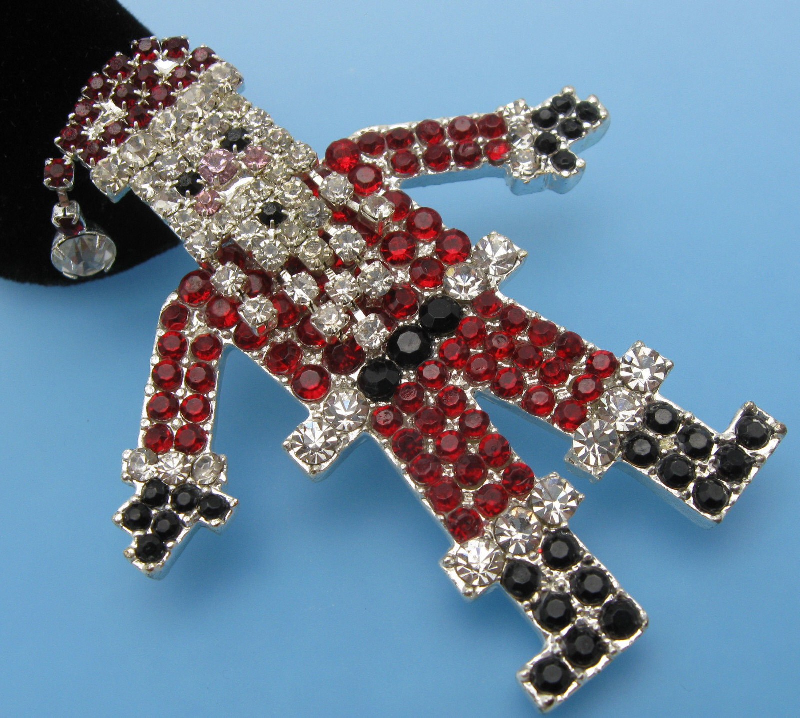 Vintage Articulated Moveable Christmas Santa Claus Pi… - Gem