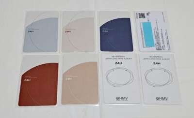 SEVENTEEN S.COUPS トレカ 2枚セット HMV SEVENTEEN S.COUPS 24H 8 sheet Photocards Set + HMV Photo card