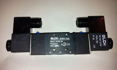 5/2-Wege Pneumatik Ventil Bistabil G1/4'' 12 Volt ET4V220-08-12VDC-BLCH