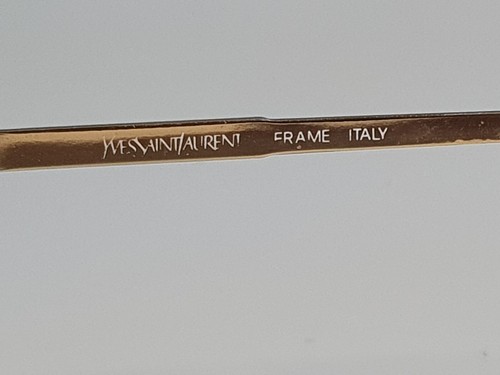 Yves Saint Laurent Occhiali da vista Oro Vintage anni 70 - Foto 12 di 12