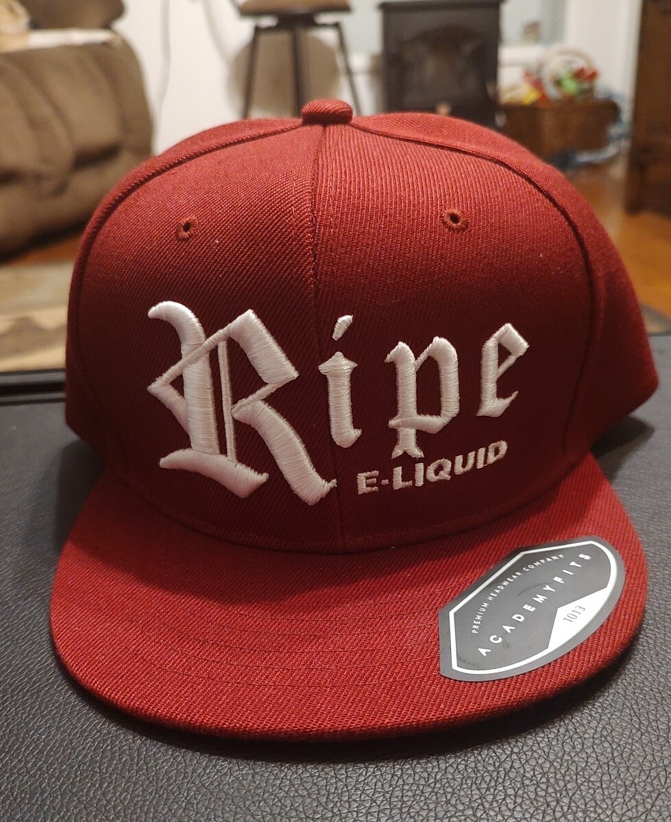 AcademyFits Burgundy Ripe Baseball/Trucker Snapback Cap/Hat New*No Tag Or  Label