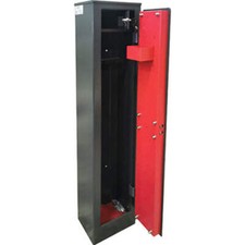 ARMADIO PORTA FUCILI CLASSIC 3 POSTI EFFE + Tesoretto con chiusura a chiave per