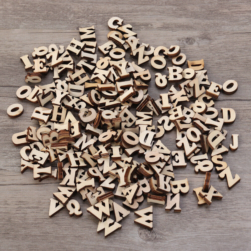 small wooden letters for crafts Wooden Letters Number Sizes 15mm Small MDF  Mini