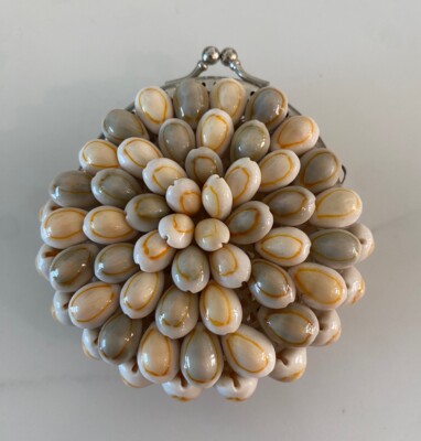 Sea Shell Coin Vintage Sea Shell Coin Purse Beach Ocean 3 1/2β Round Perfect Shells | eBay