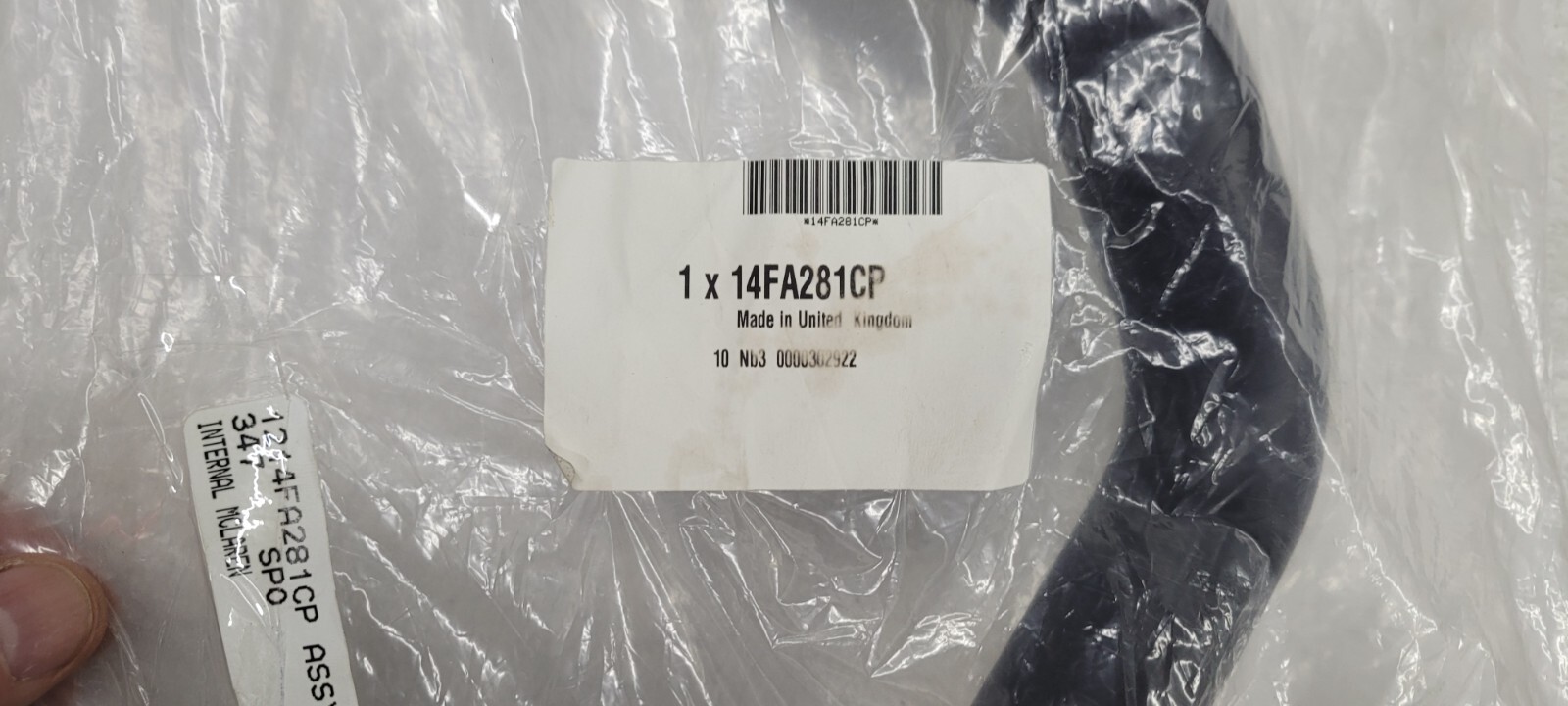 MCLAREN 765LT ENGINE OIL FEED RETURN HOSE LINE TANK PIPE 14FA281CP
