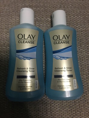 olay cleanse refresh & glow cleansing toner