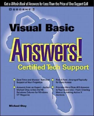 Visual Basic Answers! - Certified Tech Solutions - Brand New Paperback