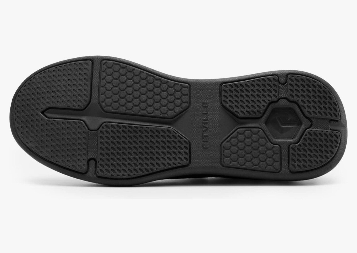 FitVille Plantar Fasciitis SlipOn Shoes for Men Wide Orthopedic Shoes