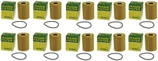 Mann HU 9001 x Engine Oil Filter Set (10 Pieces)