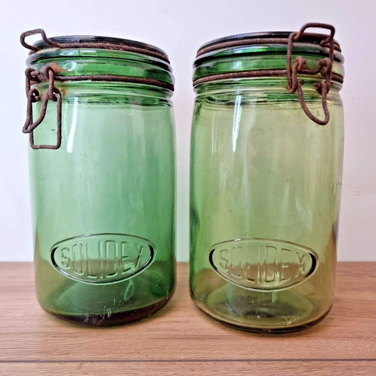 Bocal ancien SOLIDEX Pour la cuisine, la décoration et/ou la