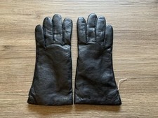 Vintage JC Penny Glorius Black Driving Gloves Womens Size Medium Acrylic Nylon