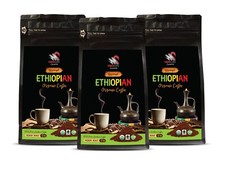 ethiopian yirgacheffe - ETHIOPIAN GROUND ORGANIC COFFEE - Ethiopian 3 Packs