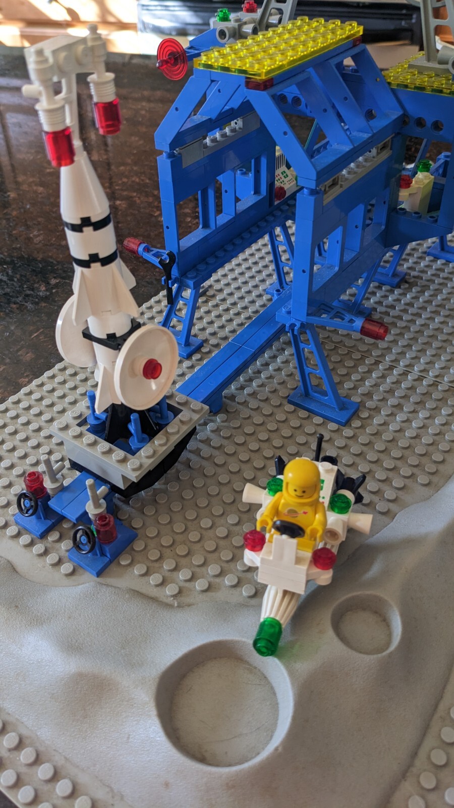 LEGO Space Classic: Inter-Galactic Command Base 6971 98% Complete w ...