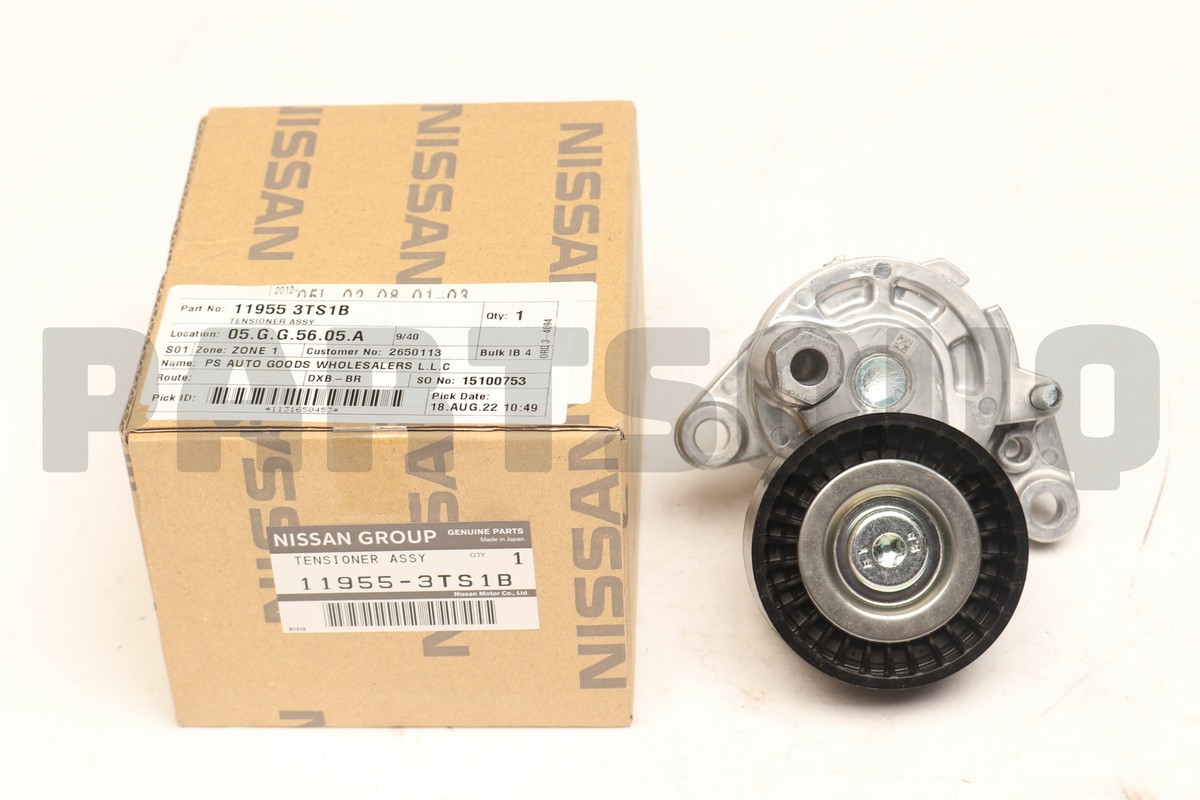 119553TS1B Genuine Nissan TENSIONER ASSY 11955-3TS1B | eBay