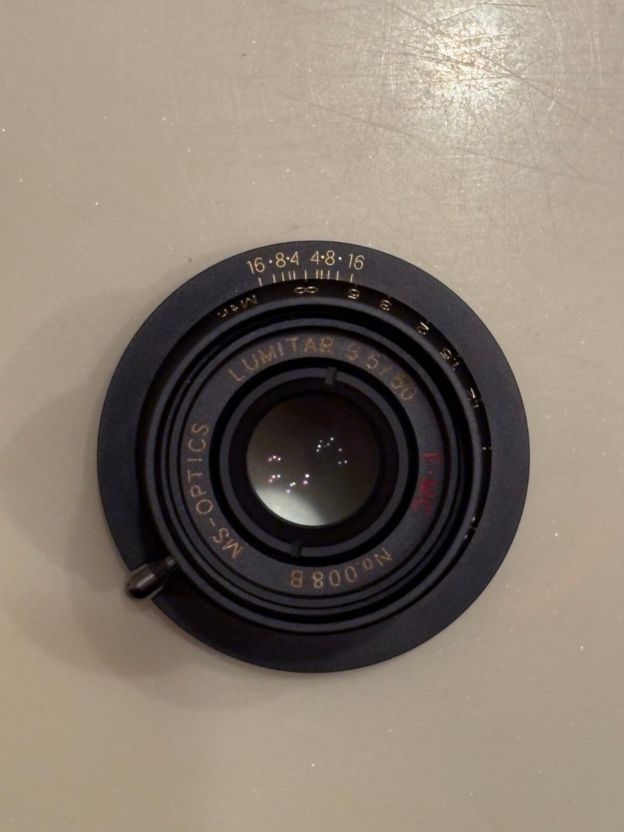 【中古・良品】MS-OPTICS LUMITAR 50mm f3.5 LM New 