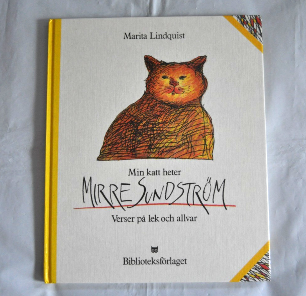 Swedish Edition Min katt heter Mirre Sundström Verser på lek och allvar Book