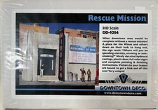Downtown Deco - Rescue Mission   HO Scale Kit #DD-1034