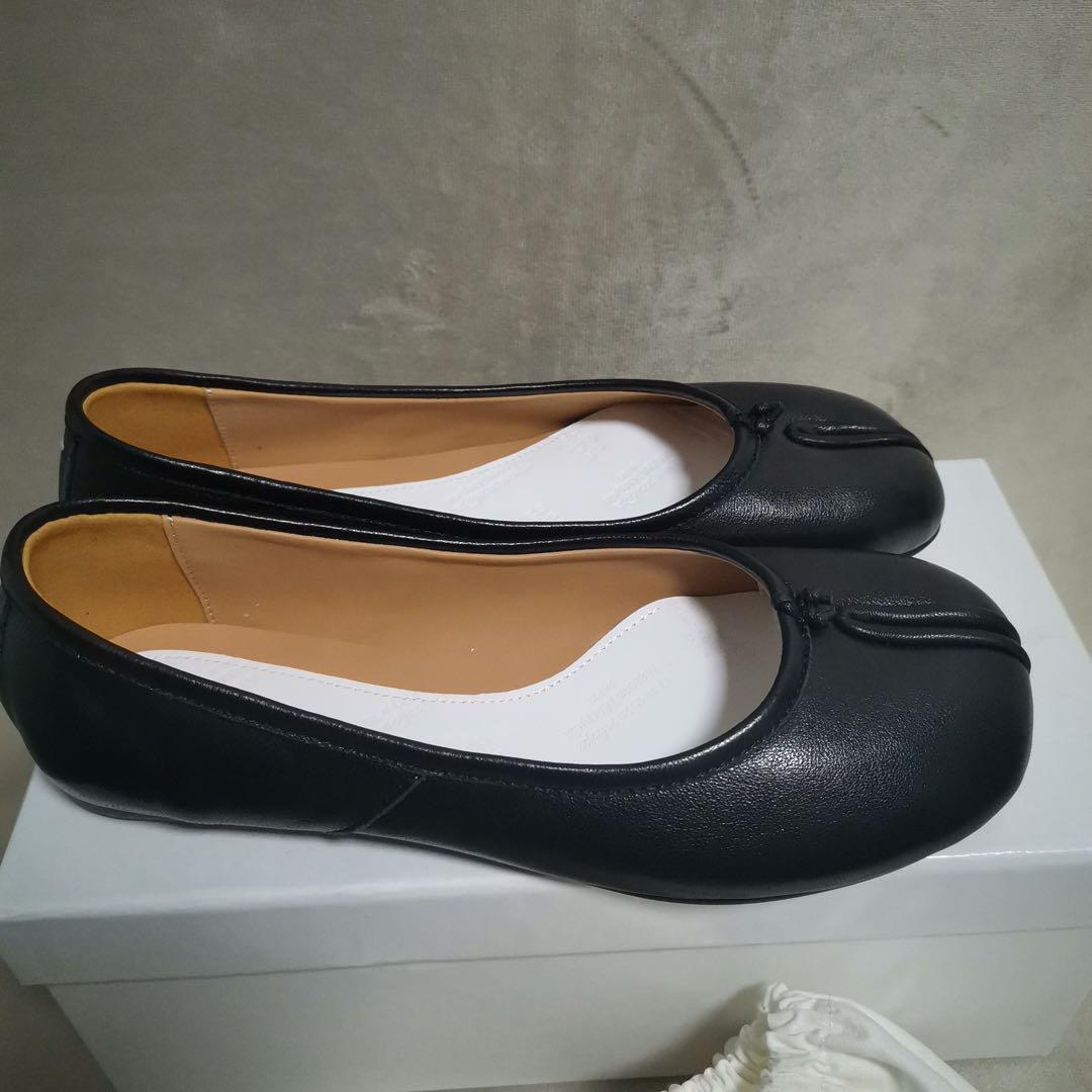 Maison Margiela TABI Ballet Pumps Flats Shoes Black Size 37 Maison Margiela TABI Ballet Pumps Flats Shoes Black Size 37