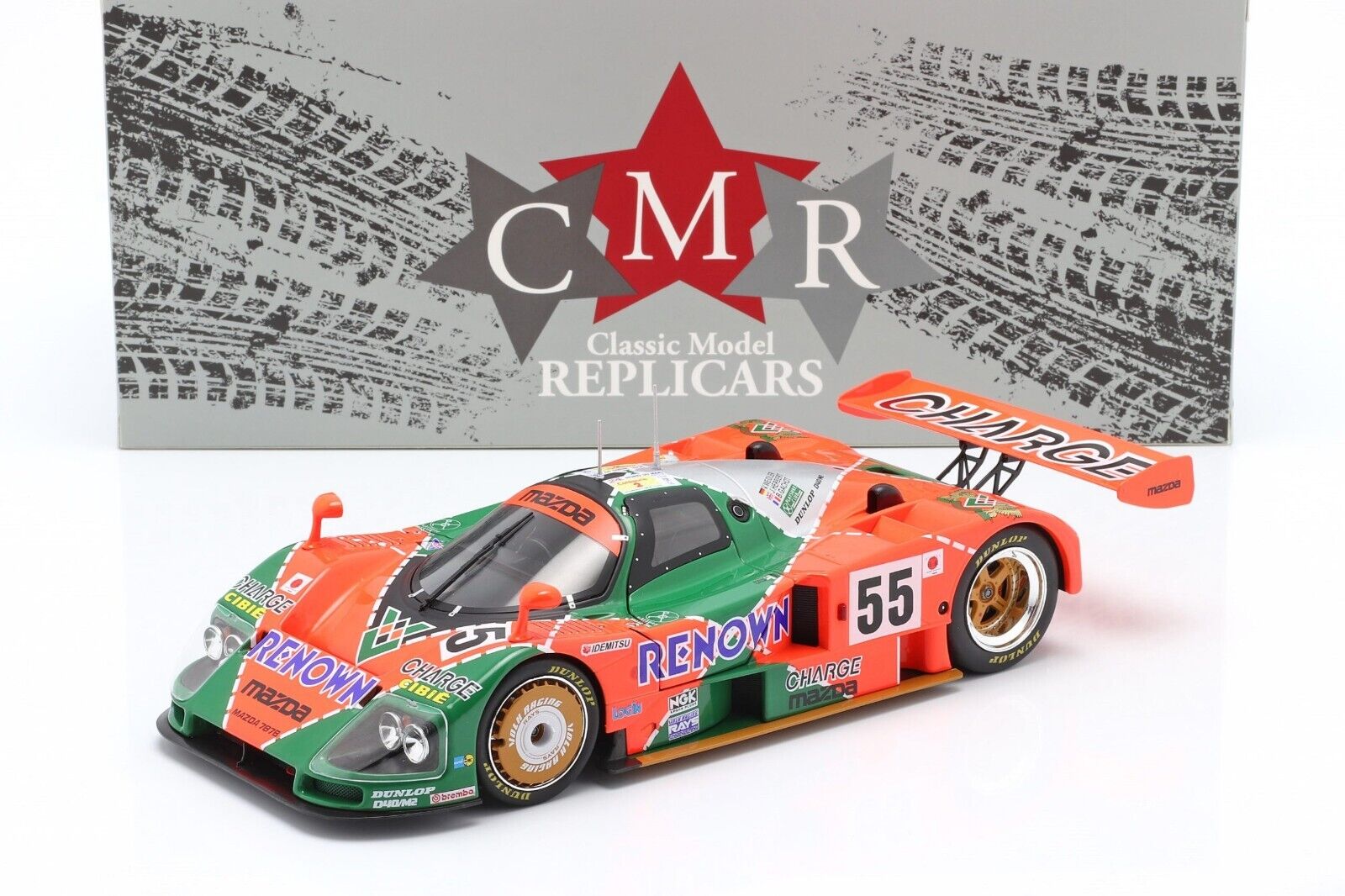 1/18 マツダ787B ルマン1991優勝車 MAZDA CMR製ダイキャスト-