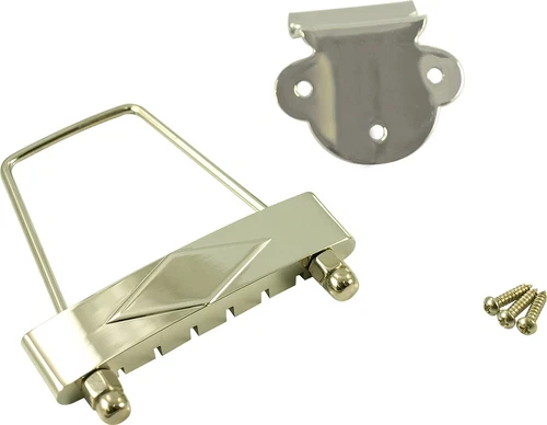 WD Replacement Gibson ES-335 Style Tailpiece Short Nickel