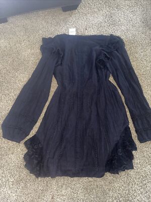 free people dress 6 black isabella c8130 | eBay free people dress 6 black isabella c8130 | eBay