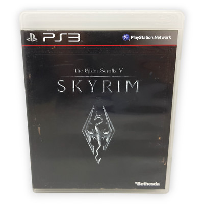The Elder Scrolls V Skyrim Sony PlayStation 3 PS3 Spiel Handbuch Drachen Tamriel