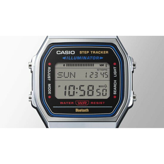 Watch ABL-100WE-1AJF Digital Vintage Step Count Octagon Watch ABL-100WE-1AJF Digital Vintage Step Count Octagon