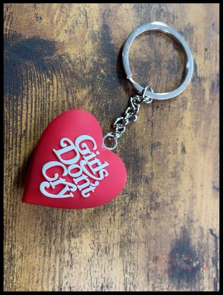 HUMAN MADE × Girls Don't Cry collaboration Heart Key Charm