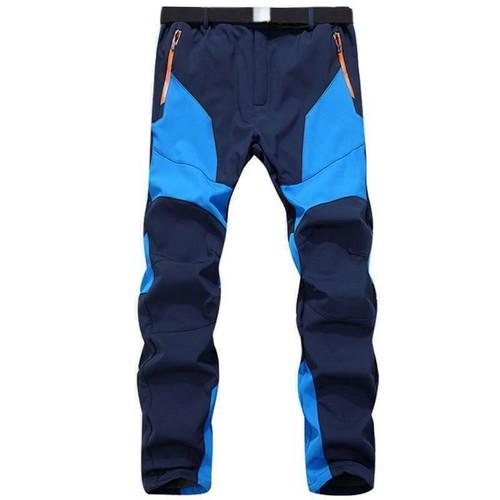 Men' Snow Ski Waterproof Pants Softshell Snowboard Camping Hiking Fleece Pants - Bild 7 von 15