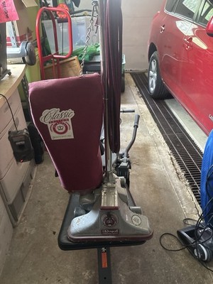 Royal Classic Edition Upright Vacuum Cleaner Bagged Corded Burgundy Silver
