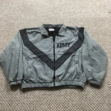 Army IPFU Jacket Mens Medium PT Windbreaker Physical Fitness Skilcraft Training