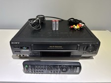 Sony SLV-N50 Hi-Fi Stereo VCR TriLogic 19 Micron Head FOR PARTS