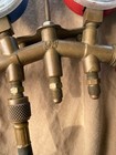 JB Industries Brass HVAC Manifold Gauge Set Made In USA Tested Works Fine — photo 3